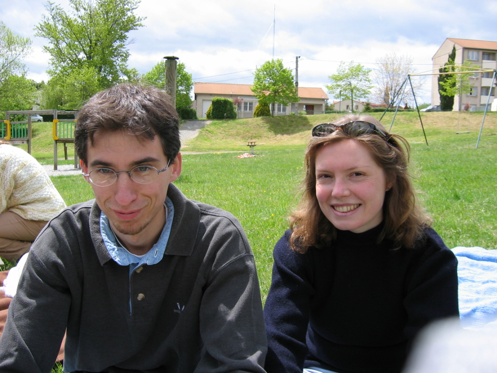 Alex et Isa radieux :)